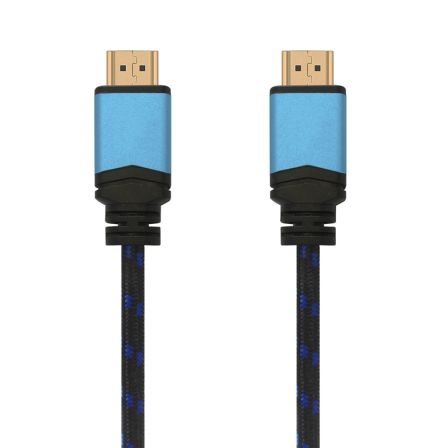 Aisens Cable HDMI V2.0 Premium 4K@60Hz 18Gbps 2m Negro/Azul